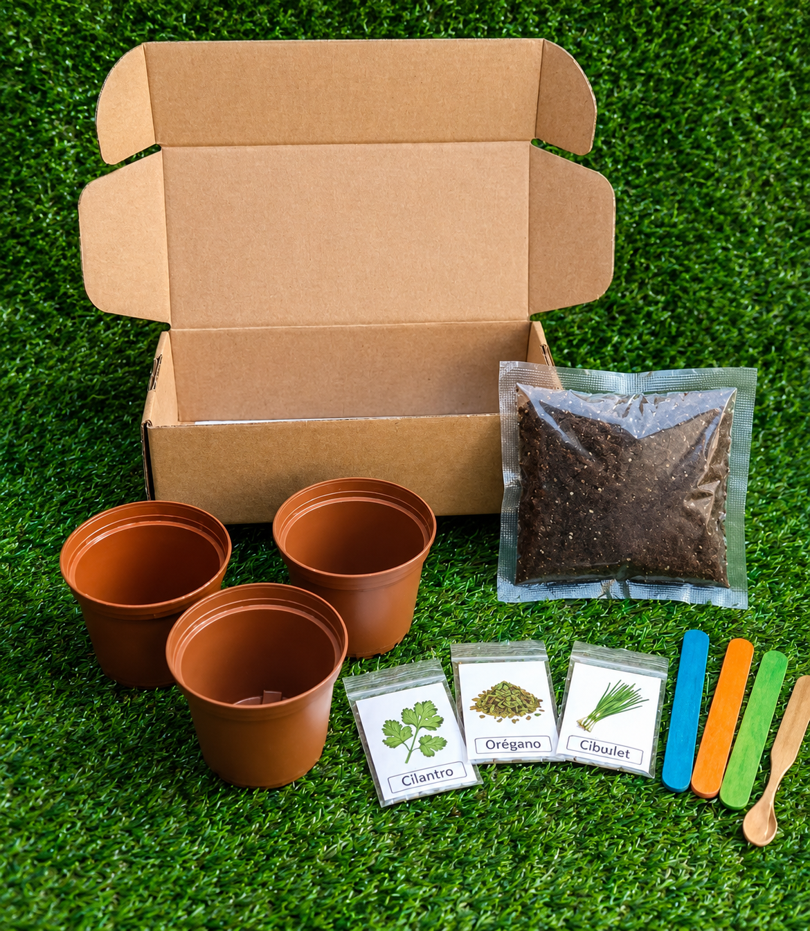 🌱 Kit Huertoterapia Premium | Tu Huerto en Casa