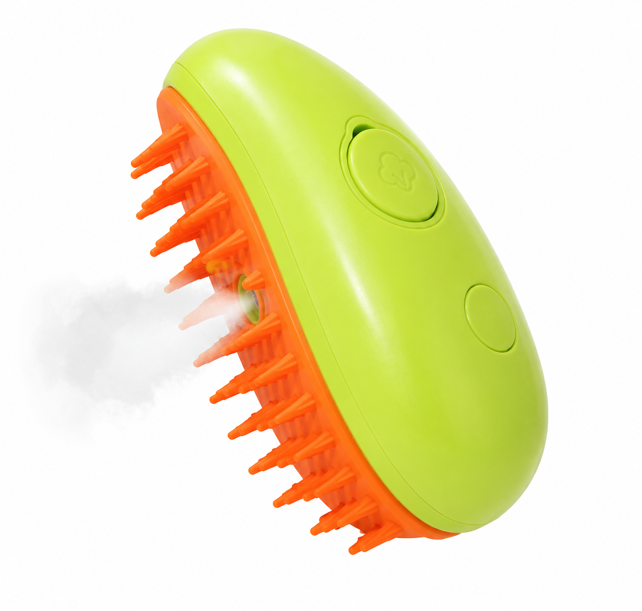 Cepillo a Vapor para Mascotas Recargable USB | Masaje, Limpieza y Eliminación de Pelo