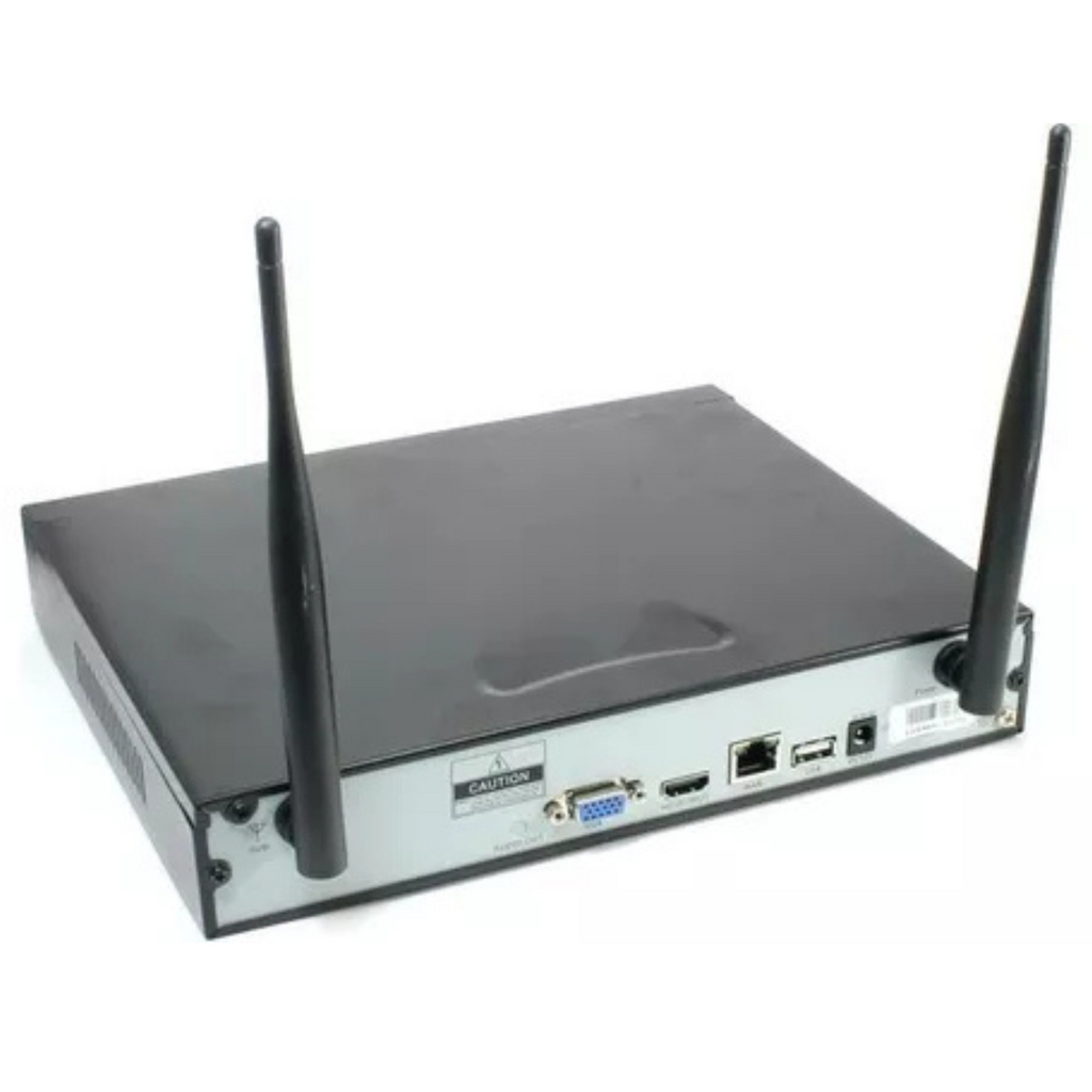 Kit de Seguridad Profesional Inteligente: 4 Cámaras WiFi + Grabador NVR (Envío Gratis)