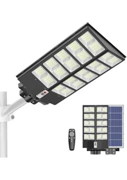 Foco Solar LED Exterior 1000W Alta Potencia + Control Remoto (Envío Gratis)